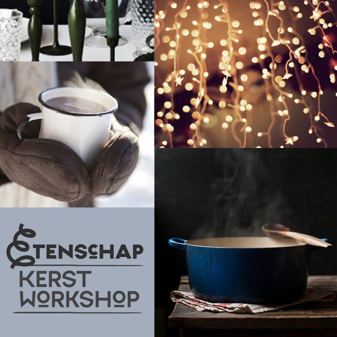 KERSTDINER KOOKWORKSHOP - 3 GANGEN - Etenschap Kookstudio ...